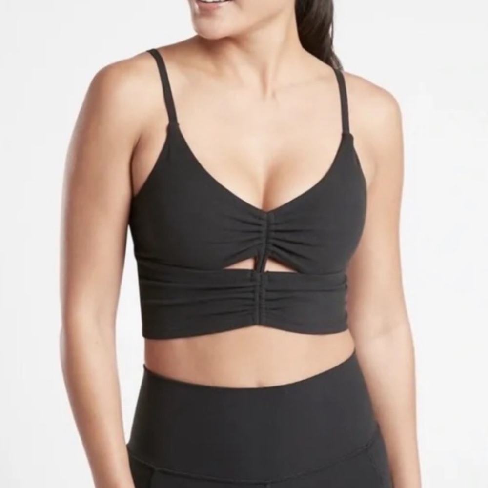 Athleta Cinch Longline Bra